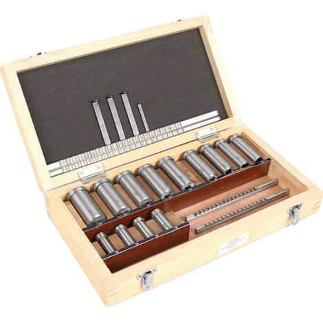 Jeu de broches à rainure, 22 pièces, en acier rapide, polyvalent pour machines CNC, plusieurs modèles de broches, ensemble complet avec cathéters (1/5)