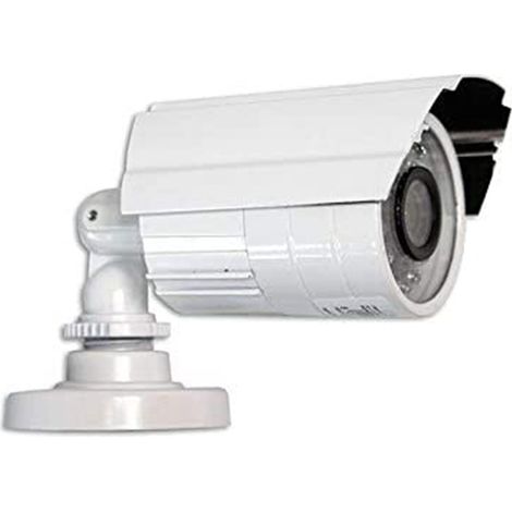 Telecamera ccd a colori 420 tvl linee 24 led infrarossi lente 2,8 mm con staffa videocamera sorveglianza 502IR (1/2)