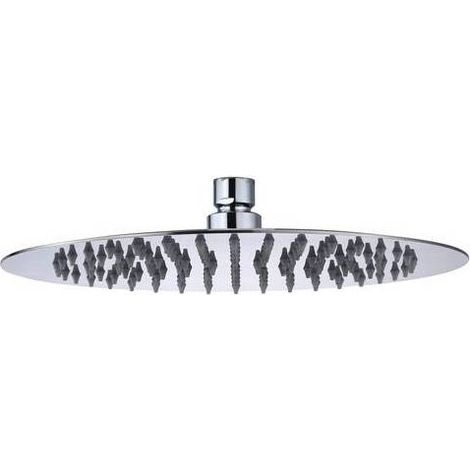 SOFFIONE DOCCIA INOX TONDO D 150 MM GROENLANDIA