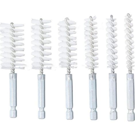 Lntyq Lot de 6 brosses métalliques de polissage pour tubes de nettoyage (1/5)