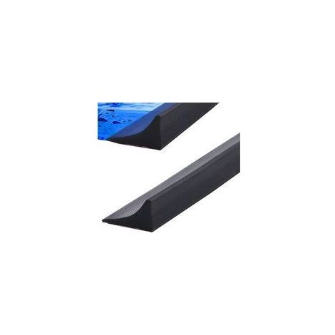 Silicone Seuils de Douche, 200CM Bande imperméable Pliable, Joint Etancheite Douche, Joint De Douche Pour Paroi en Verre, Seuil de Douche en Silicone pour Plancher de Douche (Noir) (1/5)