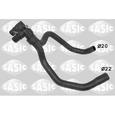Durite de radiateur Sasic 3400236 CITROËN 6466GK
