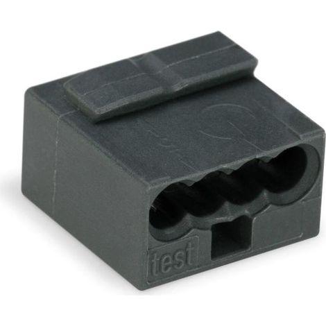 WAGO GmbH& Co. KG Verbindungsdosenklemme dgr 4x0,6-0,8mm 243-204 100 Stk (1/5)