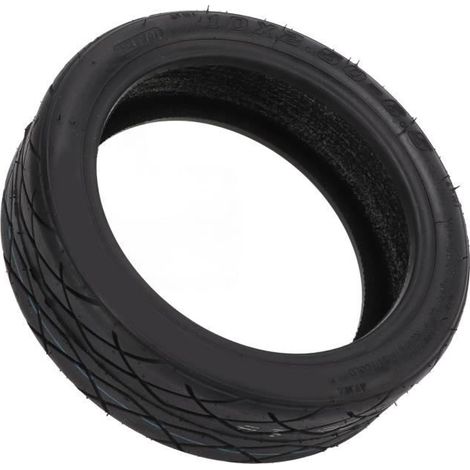 VGEBY Pneus 10x2.50-6.5 Pneus de vide de scooter électrique d\'absorption des chocs de pneu sans chambre à air épais de 10 pouces (1/4)