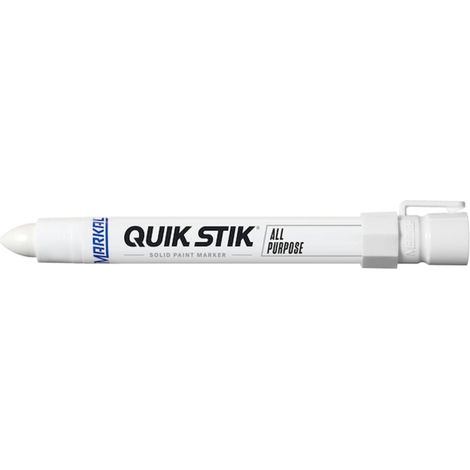 Marqueur séchage rapide QUIK STIK® - blanc - MARKAL