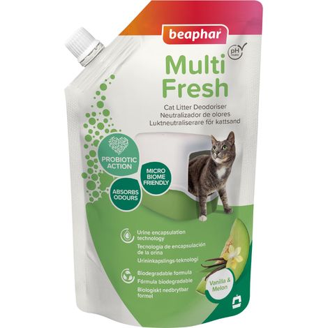 Beaphar Multi Fresh - Neutralizzatore di odori - Melone e Vaniglia - 400 g (1/5)