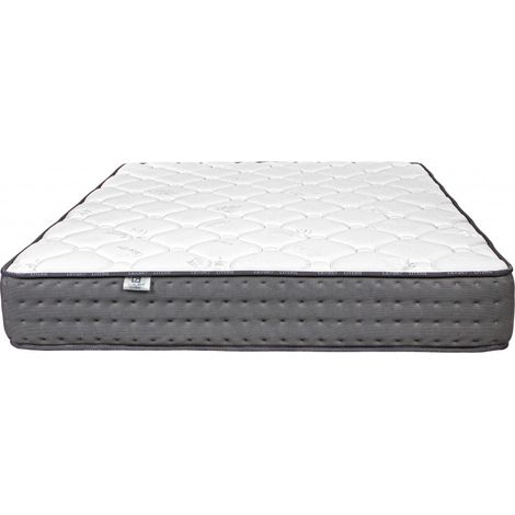 Matelas Luxury, 20 cm, mousse haute densité, ferme, indépendance du couchage, face été/hiver, 90x190cm (1/5)