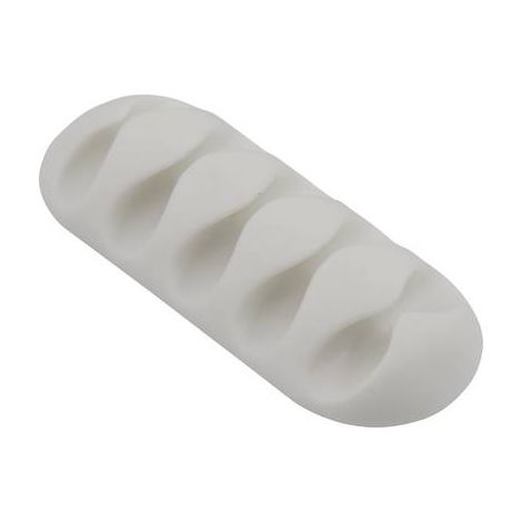 TRU COMPONENTS Support de câble autocollant TC-6646540 Plage de Ø du faisceau 8 mm (max) blanc 1 pc(s) X898231 (1/2)