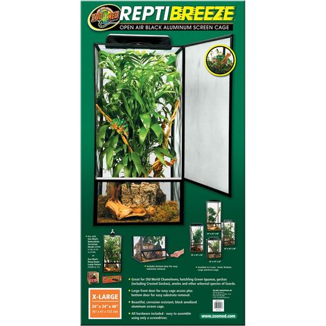 Zoo Med ReptiBreeze - Terrario de Malla Para Todo Tipo de Reptiles