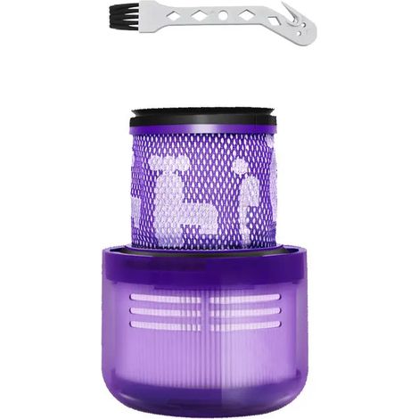 (1 pièce) Convient aux aspirateurs V11 Animal / V11 Torque Drive / V15 Detect. Filtre cyclone lavable de rechange. Pièce détachée pour aspirateur. (1/4)