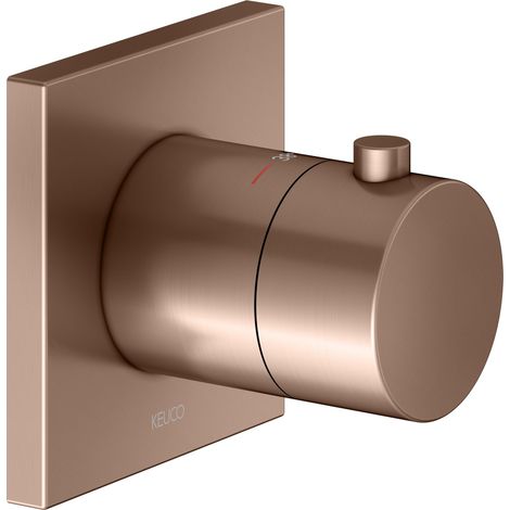 KEUCO IXMO Thermostatarmatur Unterputz, Rosette eckig,