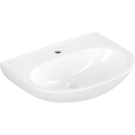 V&B Waschtisch O.Novo 55x44cm, ov., m Hahnl., o. ÜL, weiß (1/3)