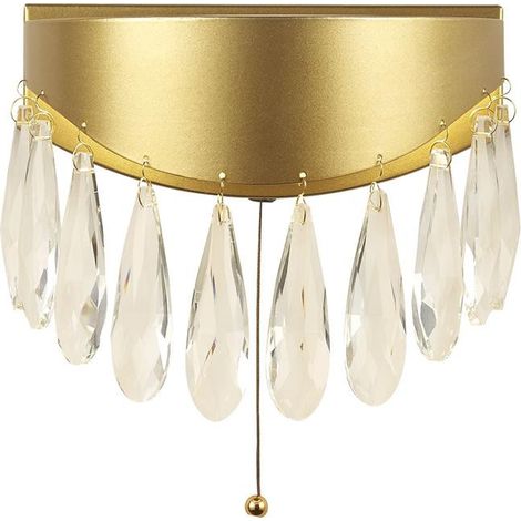 Searchlight Jewel LED-Wandleuchte, Gold, Kristall 4000K (1/3)