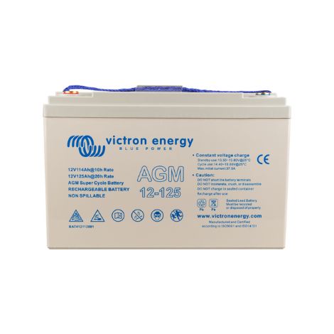 Batería de ciclo profundo AGM 12V/125Ah (M8) Victron Energy