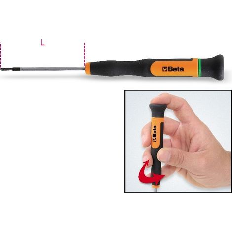 MICROGIRAVITE PER VITI CON IMPRONTA A CROCE PHILLIPS®  PH1 ART. 1257PH (1/2)