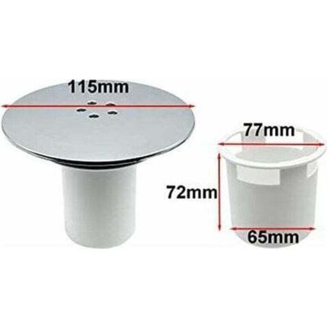 Caniveau de douche, caniveau de douche 90 mm/115 mm, remplacement du couvercle du caniveau de douche (1/4)