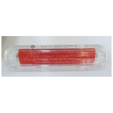 Luminaire d'évacuation encastré fluo 4W 45lm sur source centralisée transfo 48-220V DC / 230V AC IP20 LSC ARCOR2 LEGRAND 062749