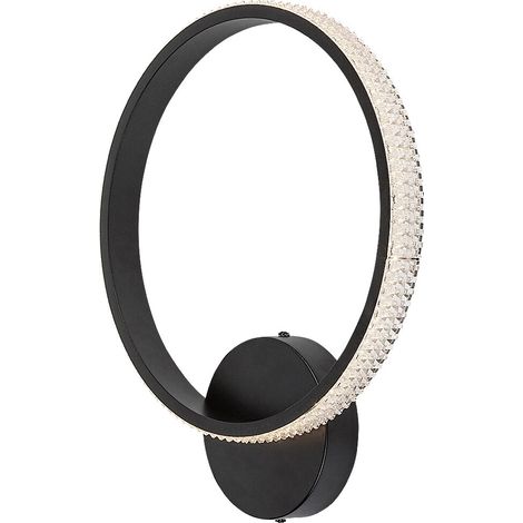 Applique da parete anello LED nero 15W Grete Rabalux (1/5)