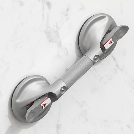 Duschhaltegriff für Badewanne und Dusche, stabiler 38 cm Duschgriff