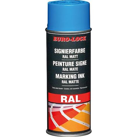 Spray couleur RAL 5015 bleu ciel mat, 400 ml (1/5)