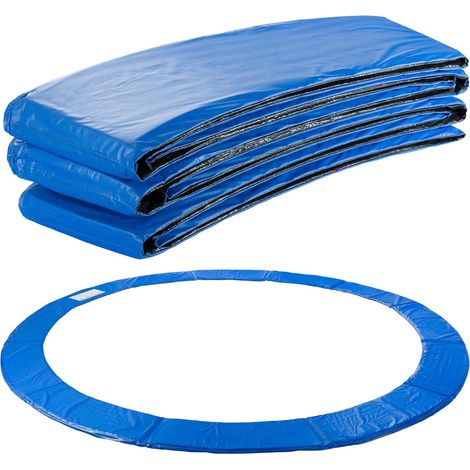 Protection de Ressort de Couverture de Bord de Trampoline 244 cm PVC et PE résistant à la déchirure résistant aux UV，8FT--Blau (1/5)