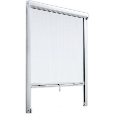 Mosquitera enrollable vertical 120x135 cm - (1/2)