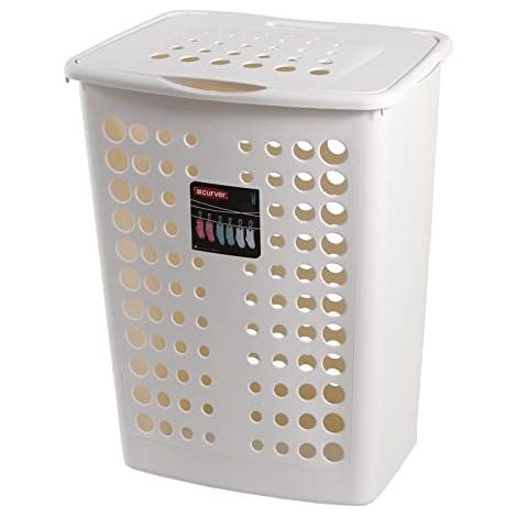 Cesto per biancheria Curver victor 40L ventilazione maniglie integrate