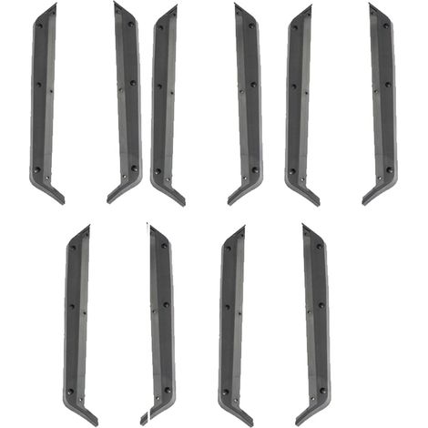 10x Protection du Bord InféRieur Ensemble de Protection LatéRale InféRieure pour 124019 124018 1/12 PièCes de Rechange de Voiture Télécommande (1/5)