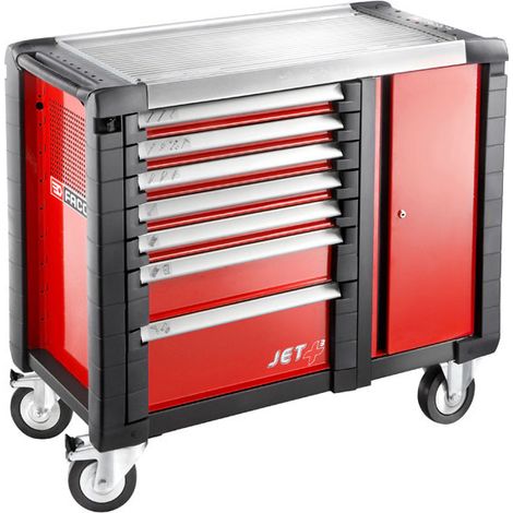 Facom Établi mobile 7 tiroirs - 3 modules par tiroir JET.T7M3A
