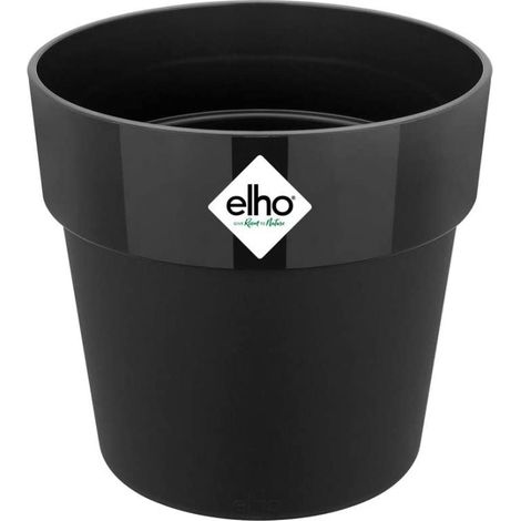 Elho B.for Original Round 25 Black Vaso Rotondo