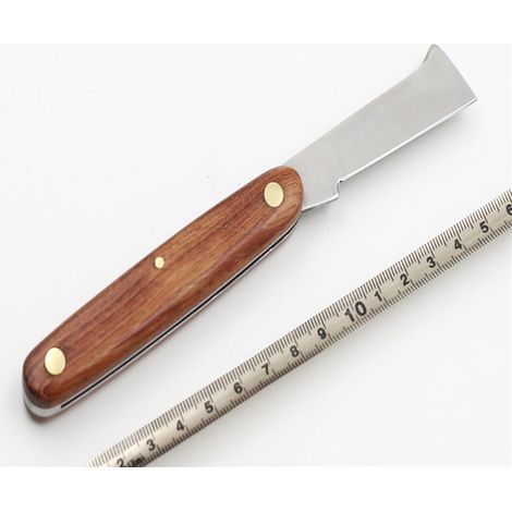 Veredelungsmesser, Edelstahl-Gartenschere, faltbares Veredelungs- und Schneidewerkzeug (1/5)