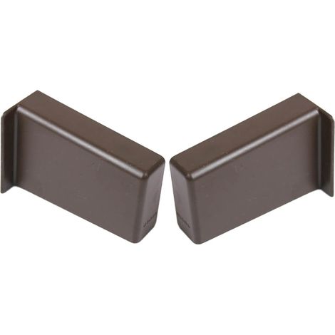 BL GUSCIO COPERTURA PLASTICA DX SX MARRONE 2 PZ- 5,0 blister
