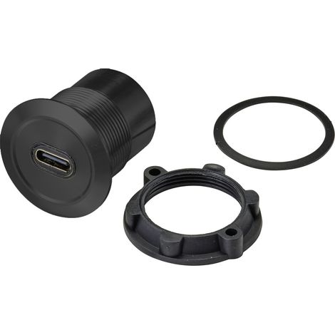 TRU COMPONENTS TC-9534324 USB-Einbaubuchse 3.1 Buchse, Einbau USB-C® Buchse Inhalt: 1 St. (1/3)