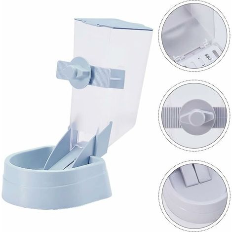 2L Pets Food Hanging Bowl Cage pour animaux de compagnie Mangeoire automatique Caisses Cages Nourriture (1/5)
