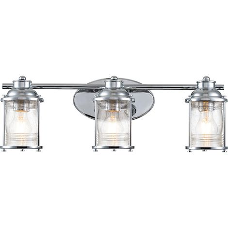 Elstead Kichler Ashland Applique Chrome Poli, IP44 (1/5)