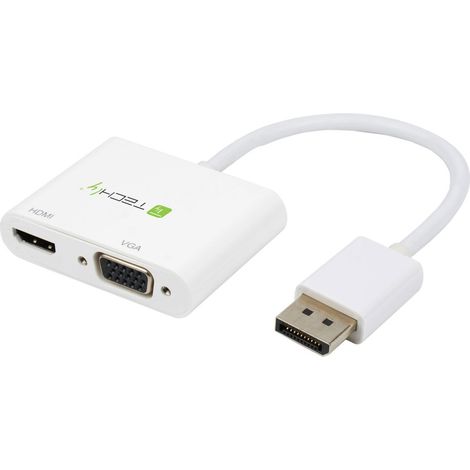 Adattatore Techly DisplayPort ad Hdmi/Vga (1/5)