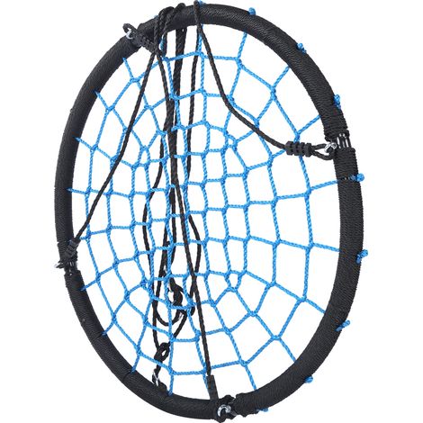 Balançoire suspendue de 100 cm pour jardin, cour ou intérieur, avec accessoires (1/5)