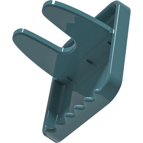 Faltbarer Topfdeckelhalter, Löffelhalter aus Kunststoff, Küchenorganizer für Gabeln, Pfannenwender, Ablage für Topfdeckel, Geschirr, blau (1/5)