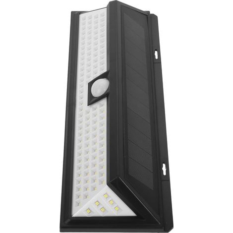 Applique Murale Extérieure Solaire Détecteur de Mouvement, Économie D'énergie, 90 Led, Batterie 2x1200 Mah, Éclairage Puissant pour Jardin et Garage en Abs (1/5)