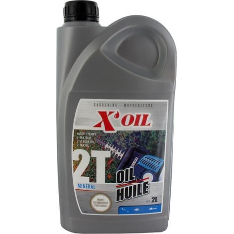 Huile moteur 2 temps 2L X'OIL minérale API TC