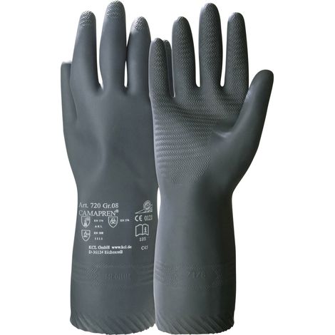 KCL 720-10 Camapren® Chloropren Chemiekalienhandschuh Größe (Handschuhe): 10, XL EN 388, EN 511    1