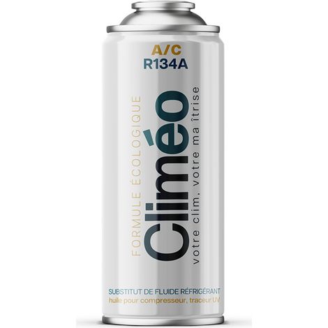 Climeo Réfrigérant R134a/R12, Service de climatisation autonome - 400ml (1/3)