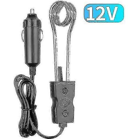 Chauffe-eau électrique 120 W pour voiture, 12 V/24 V, bouilloire, chauffe-eau instantané pour café, voyage, universel, 12vaespa (1/5)