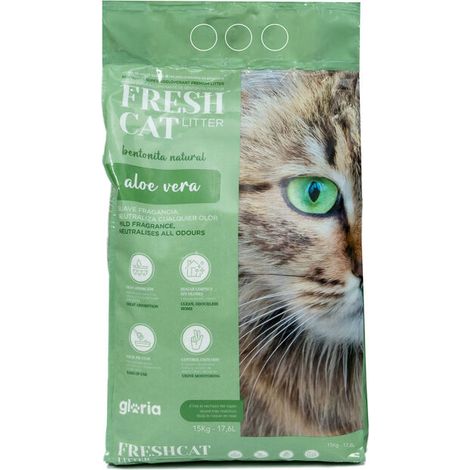 Gloria Bentonita Premium lettiera aloe vera 15 kg (1/2)