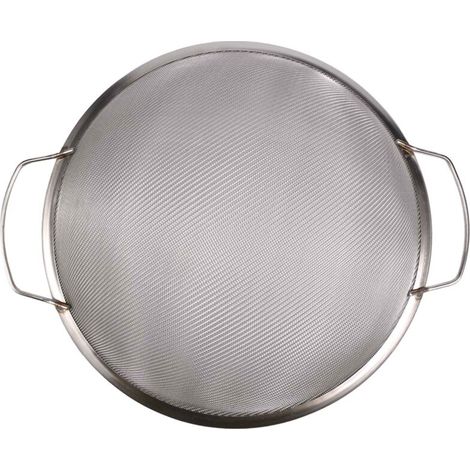 Filtre à Peinture Inoxydable 60 Mesh Entonnoir à Miel avec Couvercle 11,4 Pouces (1/4)