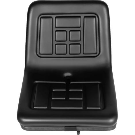 Asiento de tractor, diseño ergonómico, posición ajustable, negro. (1/2)