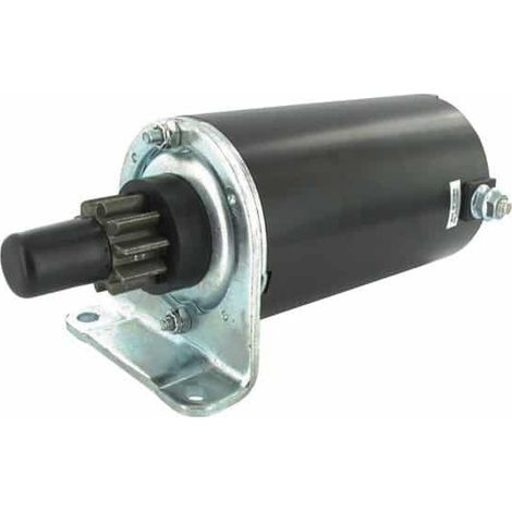 Démarreur électrique 10 dents adaptable pour Cub Cadet, John Deere, Kawasaki, Toro – Remplace AM132082, AM132083, AM133369