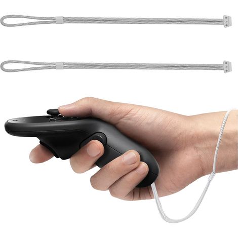 Lot de 2 dragonnes de remplacement pour manettes Oculus Quest 3 et Quest 3S – Cordons pour manettes à installation facile et sans outil – Dragonnes universelles pour une expérience de jeu immersive (1/5)