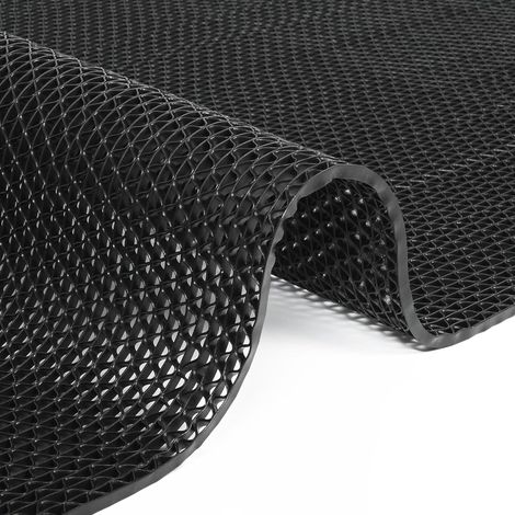 Tapis de sol de douche, de drainage, 90 x 300 cm, antidérapant, en PVC, tapis de bain, sauna, épaisseur : 5,5 mm, pour zones humides, piscine, salle de bain, cuisine, balcon