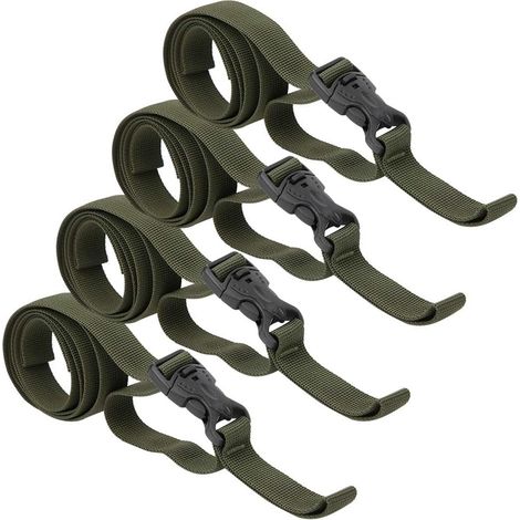 XiangXin PP Luggage Strap, Fixed Luggage Strap, Suitcase Strap, for Waterproof Bag, Outdoor Tent, Sleeping Bag, Picnic Pad, Awning Rod (1/5)